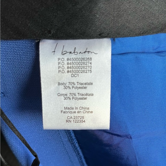 Aritzia Babaton Kendrick pant (size 10) Cobalt - Picture 3 of 5